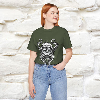 OctoCat Fusion Cat T-Shirt for Men & Women | 100% Cotton*