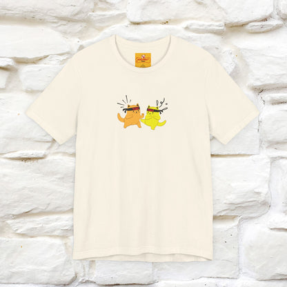 "You Have the Power to Protect Your Peace" Cat T-Shirt| Front & Back Design | Nunu&Miao Studio