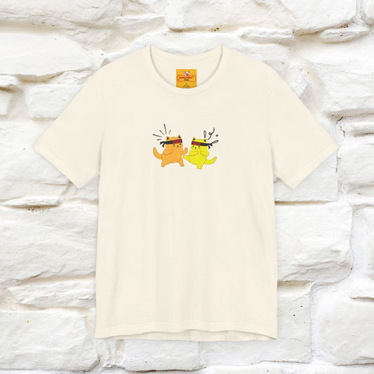 "You Have the Power to Protect Your Peace" Cat T-Shirt| Front & Back Design | Nunu&Miao Studio
