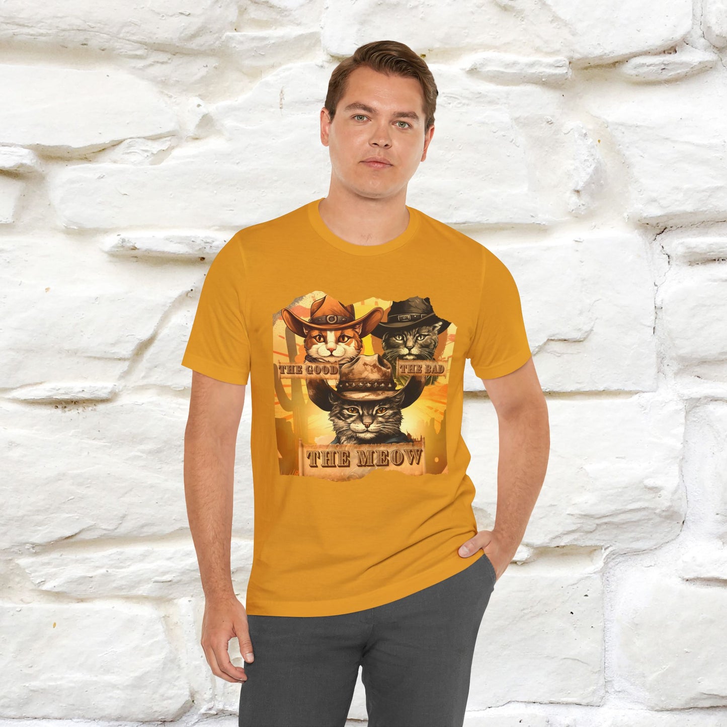 ''The Good, the Bad, and the Meow''| CatT-Shirt | Nunu&Miao Studio