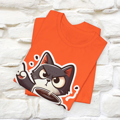 "What" Cat T-Shirt for Men & Women | 100% Cotton* | Cattitude Tee