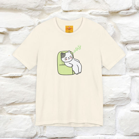"Keep going… the couch isn’t going to nap on itself." Cat T-Shirt| Front & Back Design | Nunu&Miao Studio