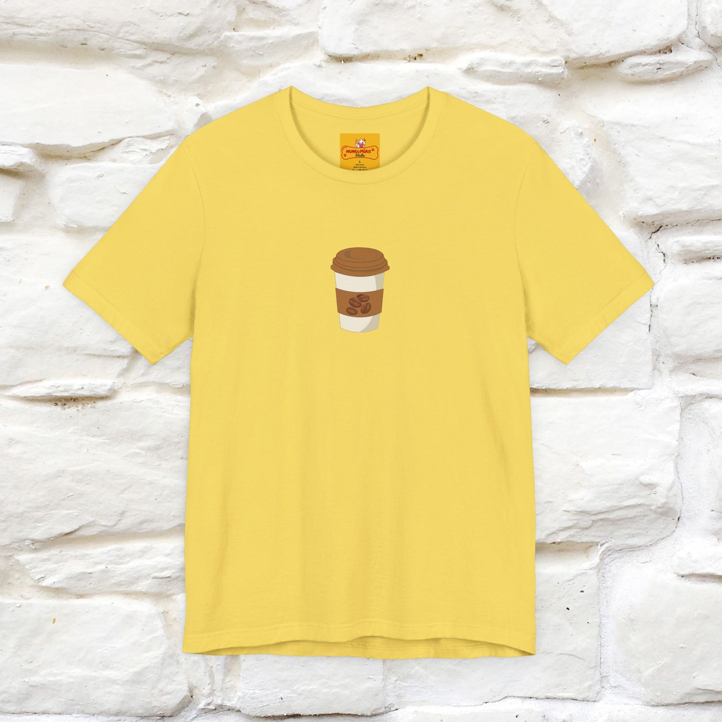 "Where Is My Coffe?" Cat T-Shirt | Front & Back Design | Nunu&Miao Studio