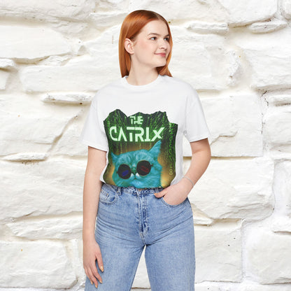 ''The Catrix: What Will You Choose?'' Cat T-Shirt | Nunu&Miao Studio - Nunu&Miao Studio