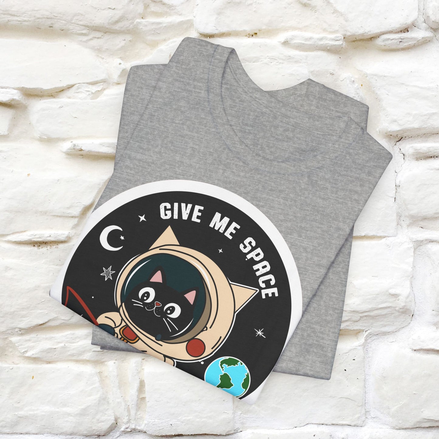 Give Me Space Cat T-Shirt for Men & Women | 100% Cotton* Funny  Tee