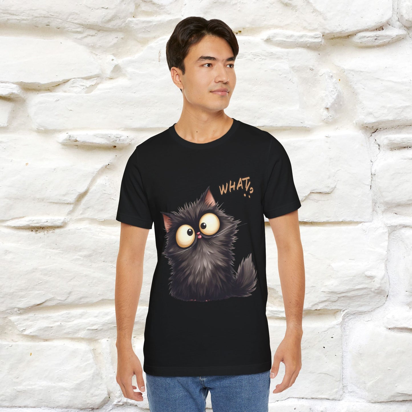 ''What ?'' | Cat T-Shirt  | Nunu&Miao Studio