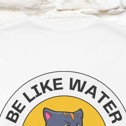 "Be Like Water: Cattitude Master | Cat T-Shirt |Nunu&Miao Studio