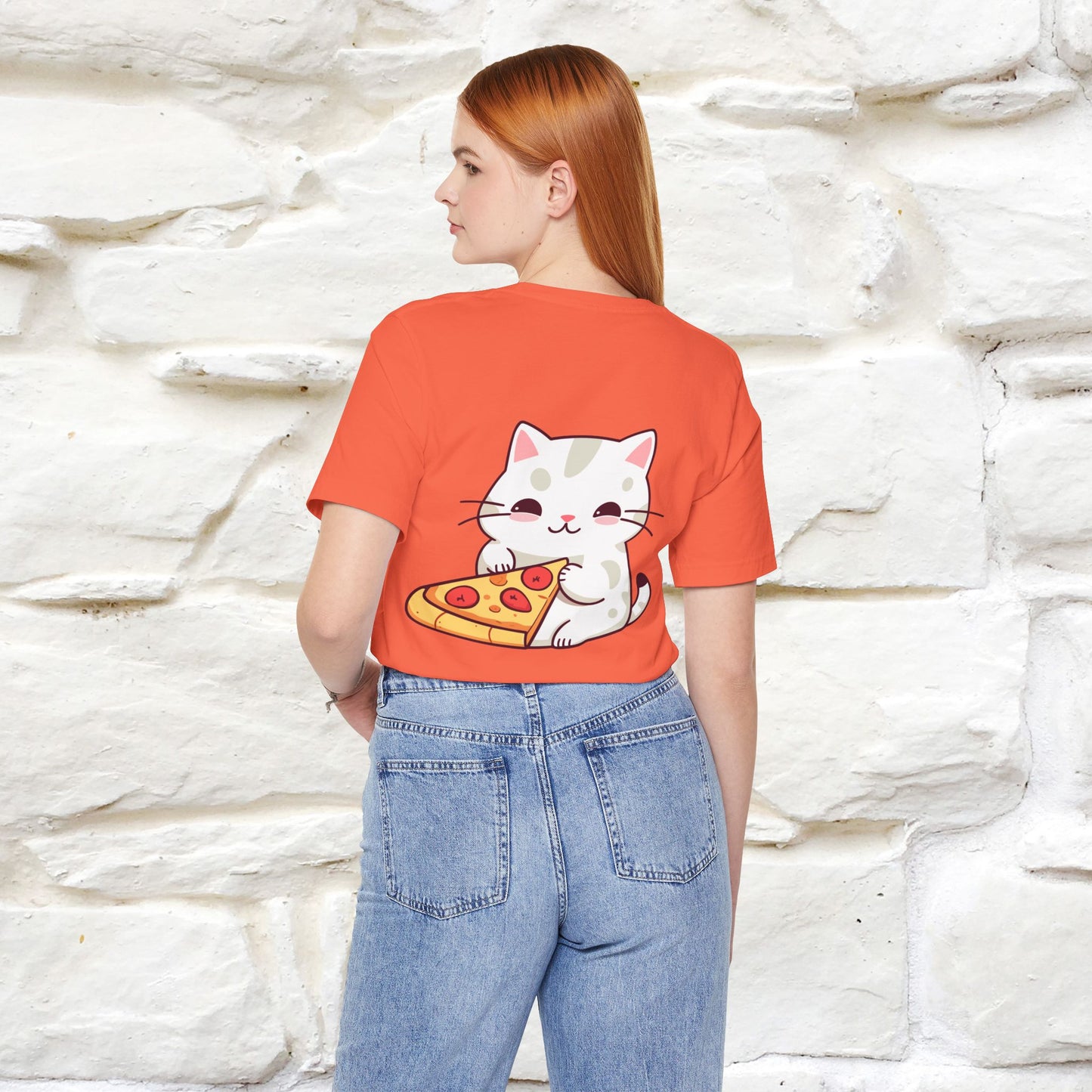 "I Love Pizza"| Cat T-shirt | Nunu&Miao Studio