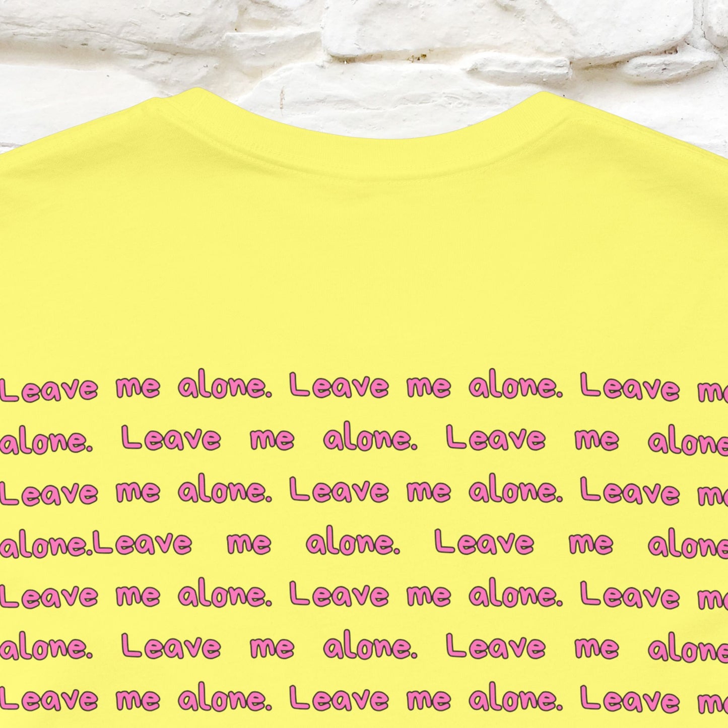 ''Leave Me Alone'' Cat T-Shirt | Nunu&Miao Studio