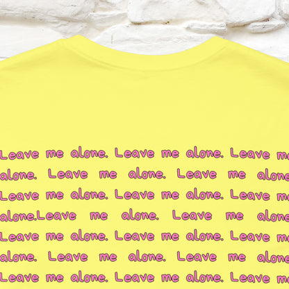 ''Leave Me Alone'' Cat T-Shirt | Nunu&Miao Studio