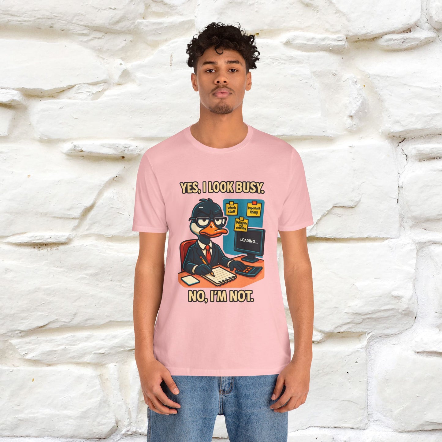 ''Yes, I Look Busy. No I'm Not.''|  Sarcastic Cat T-Shirt | Nunu&Miao Studio