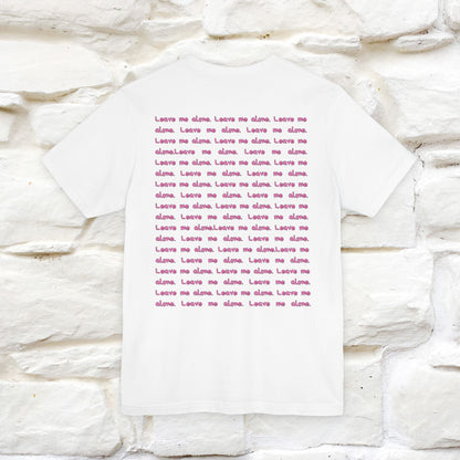 ''Leave Me Alone'' Cat T-Shirt | Nunu&Miao Studio