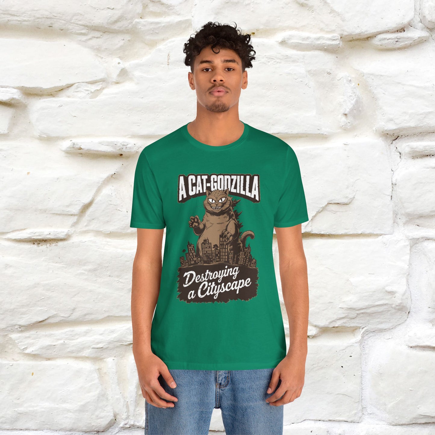 ''A Cat-Godzilla ''| CatT-Shirt | Nunu&Miao Studio