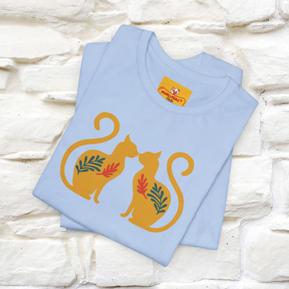 ''Power'' | Cat T-Shirt Front and Back Design | Nunu&Miao Studio