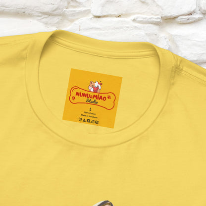 ''I Don't Do Mornings''  Cat T-shirt | Cat T-Shirt | Nunu&Miao Studio