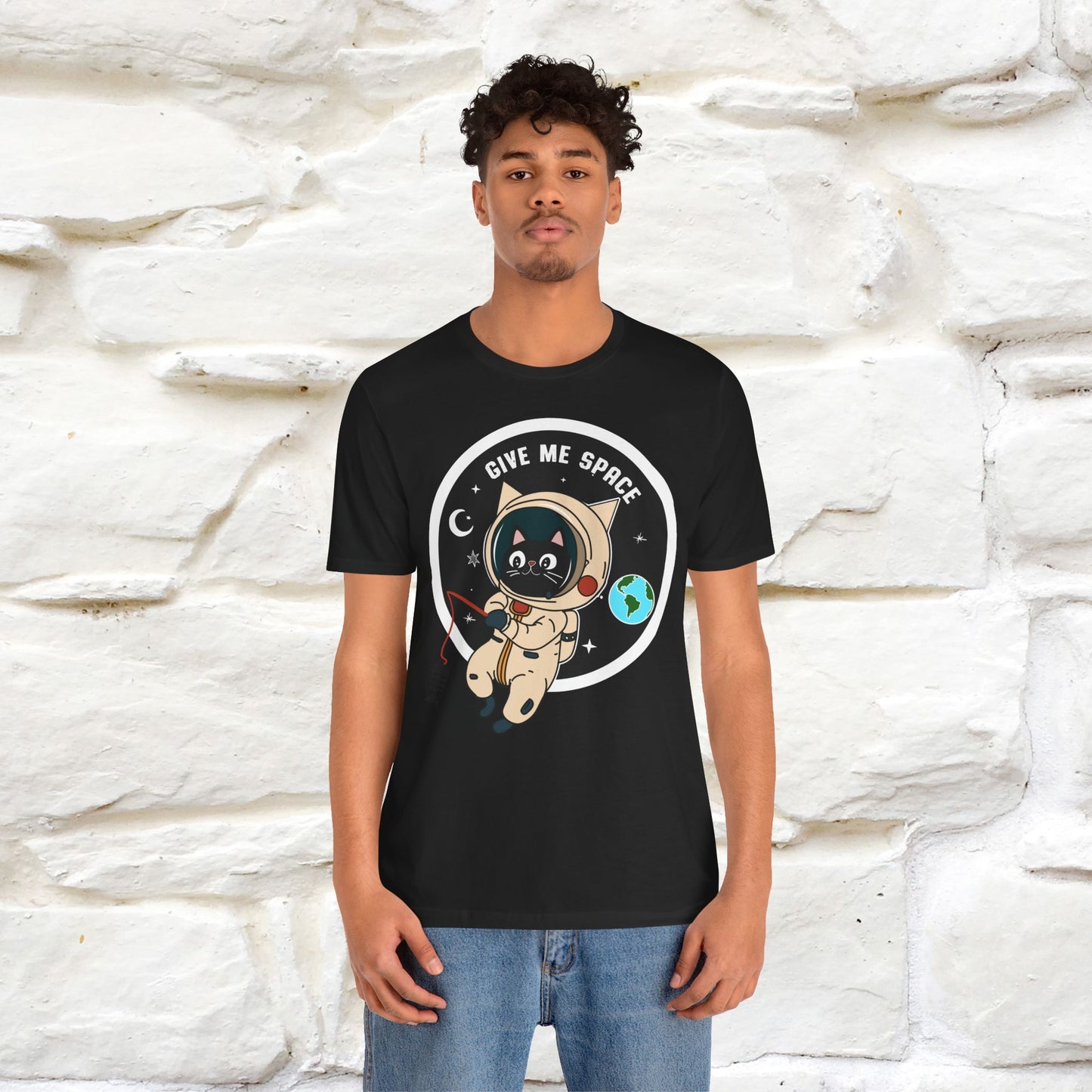 Give Me Space Cat T-Shirt for Men & Women | 100% Cotton* Funny  Tee