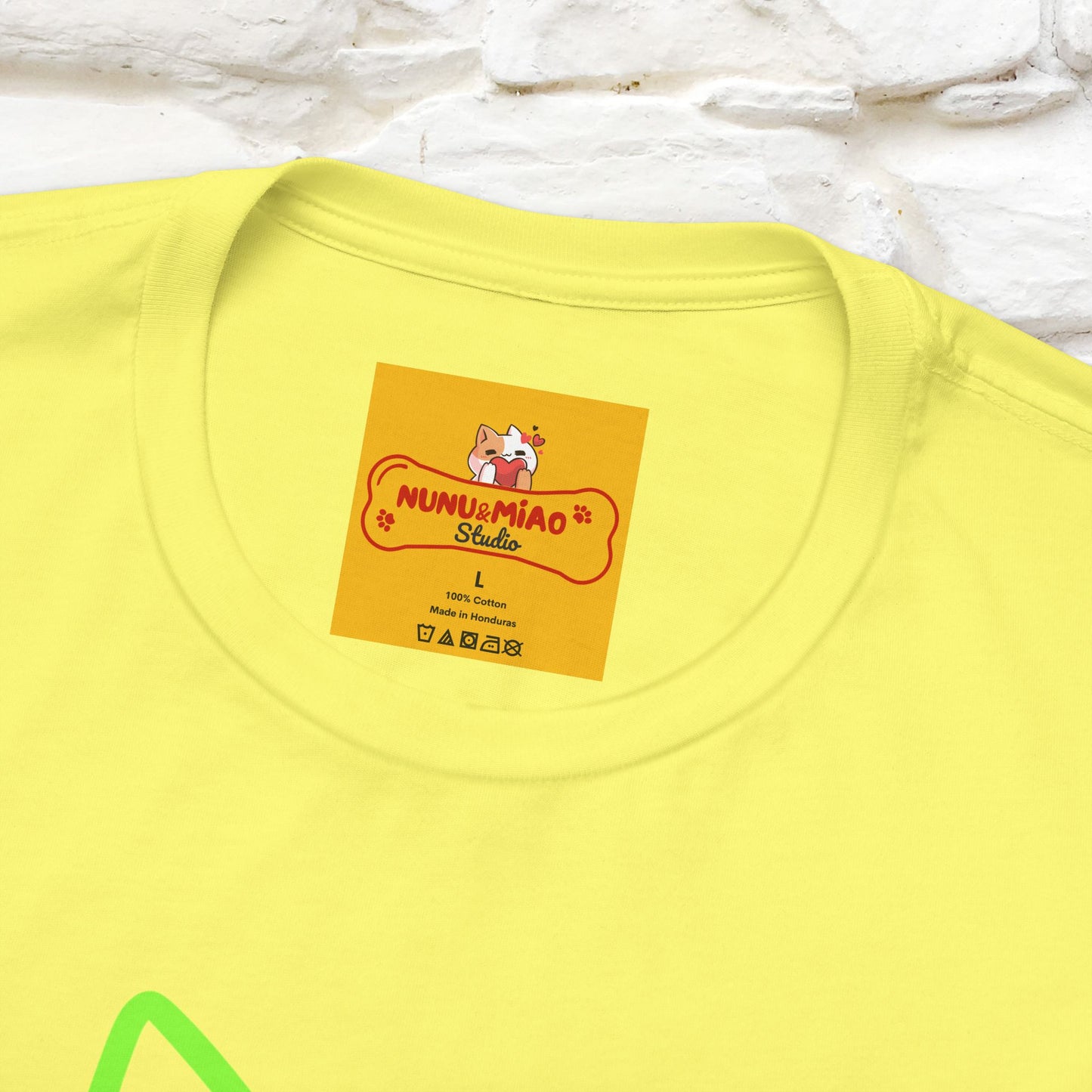 ''Everything Will Be Ok '' Cat T-Shirt Front and Back Design | Nunu&Miao Studio