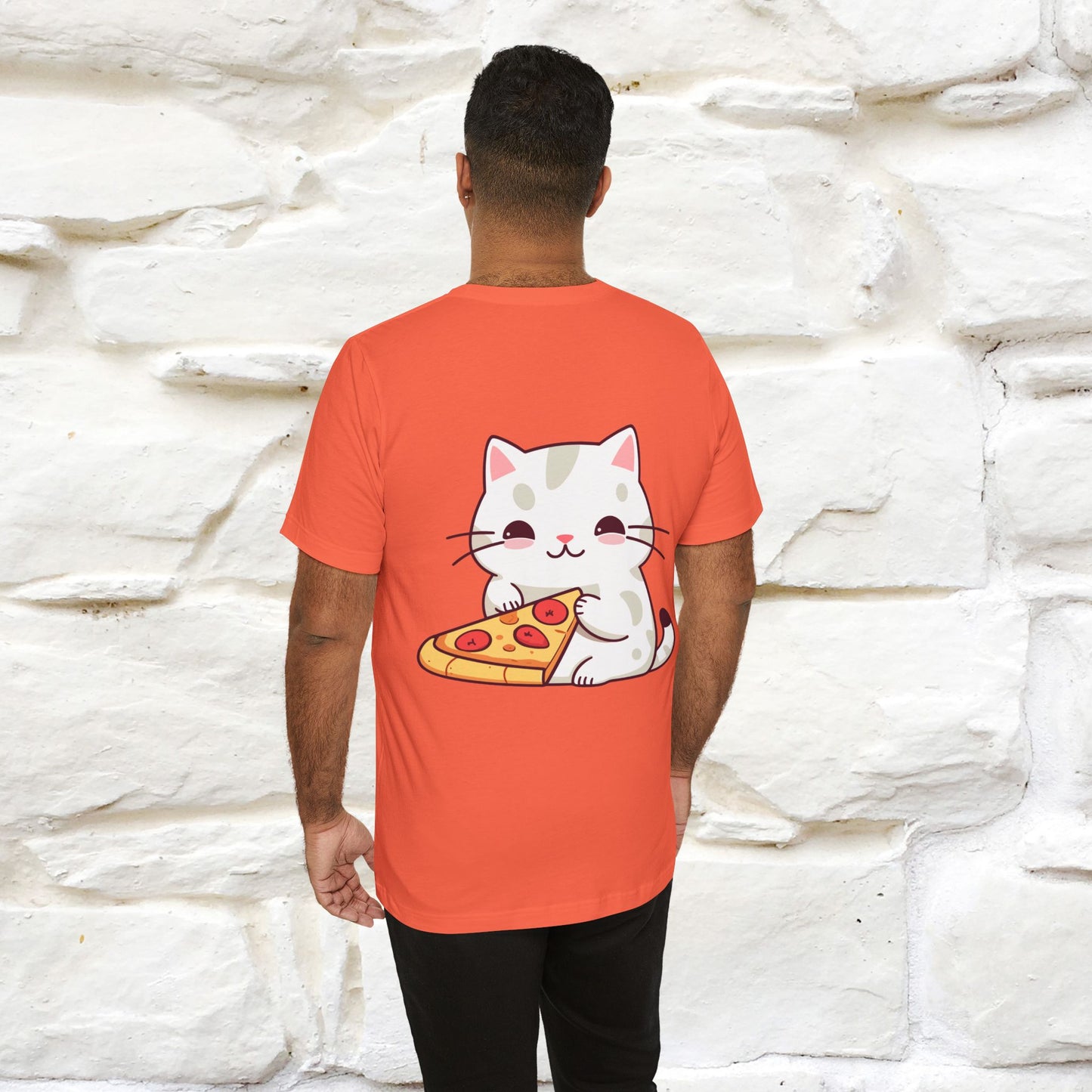 "I Love Pizza"| Cat T-shirt | Nunu&Miao Studio
