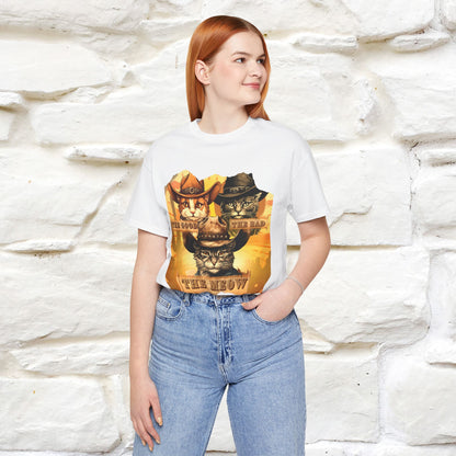 ''The Good, the Bad, and the Meow''| CatT-Shirt | Nunu&Miao Studio