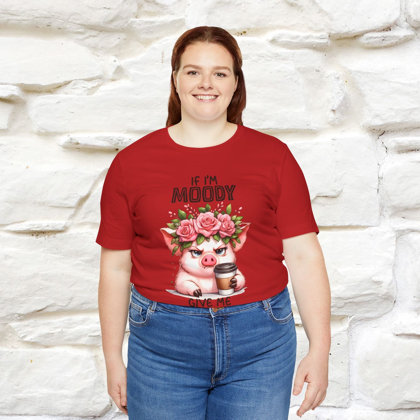 ''If I'm Moody Give Me Foody''| Funny T-Shirt | Nunu&Miao Studio