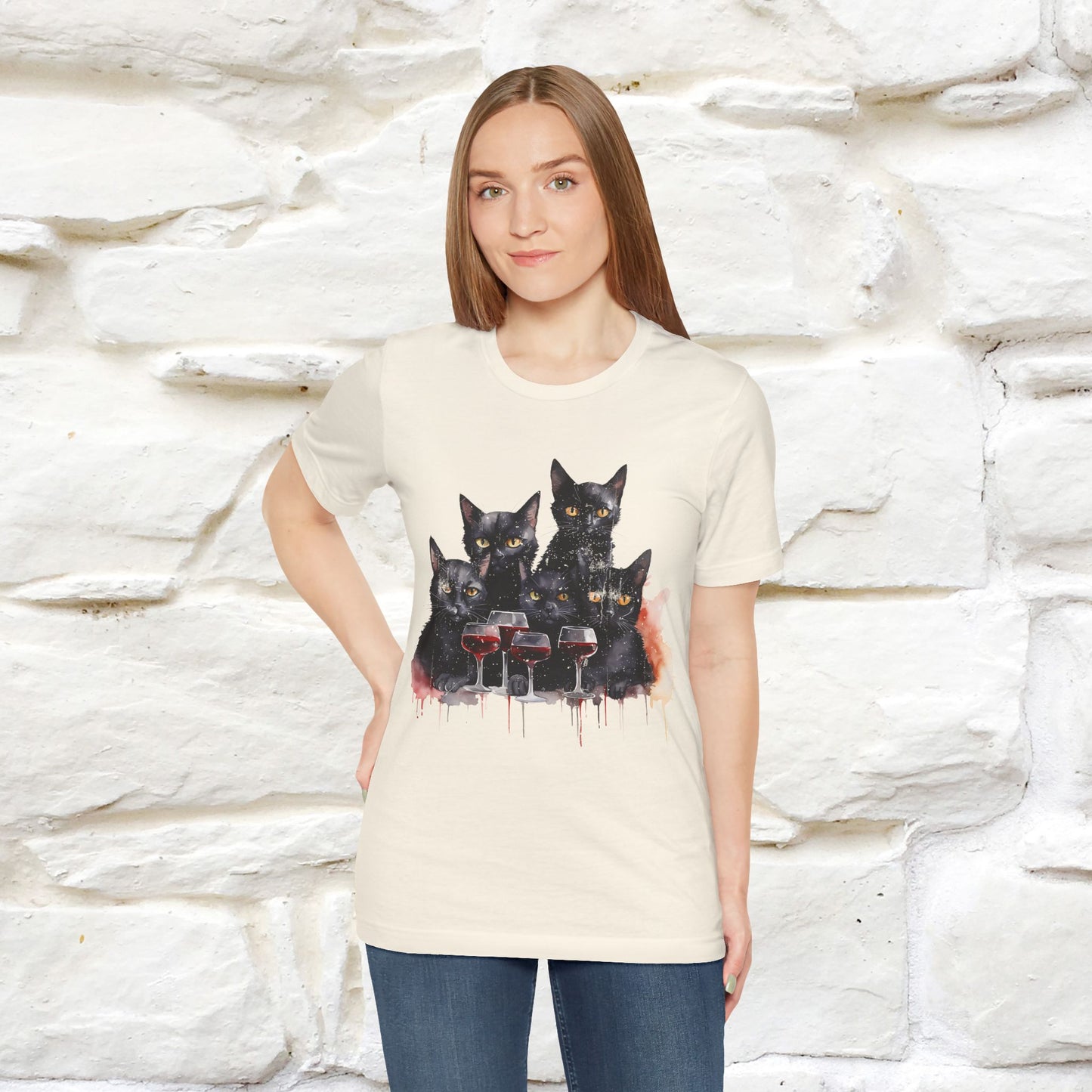 "Black Catty Cocktails" T-Shirt for Men & Women | 100% Cotton*