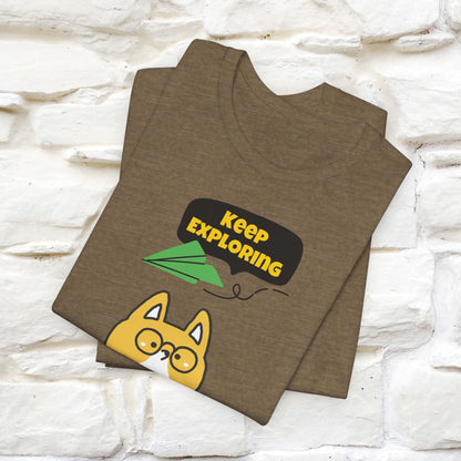 Keep Exploring T-Shirt for Men | 100% Cotton* Adventure Tee