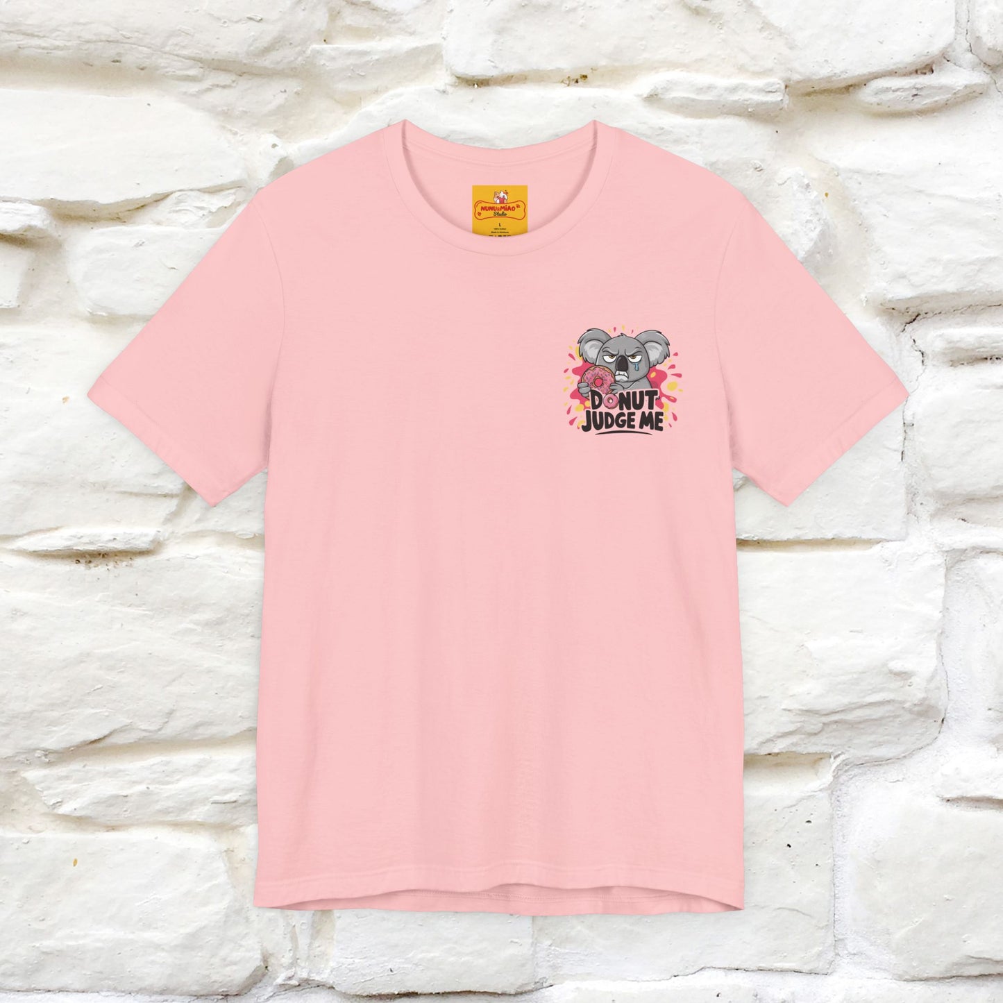 "Donut Judge Me " |Funny  T-Shirt | Front & Back Design | Nunu&Miao Studio