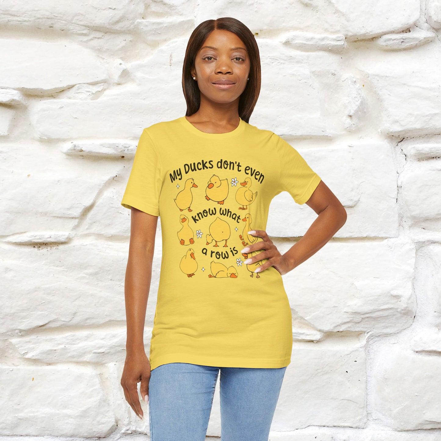 "My Duck Don't Even Know What A Row Is" Funny T-shirt |Nunu&Miao Studio