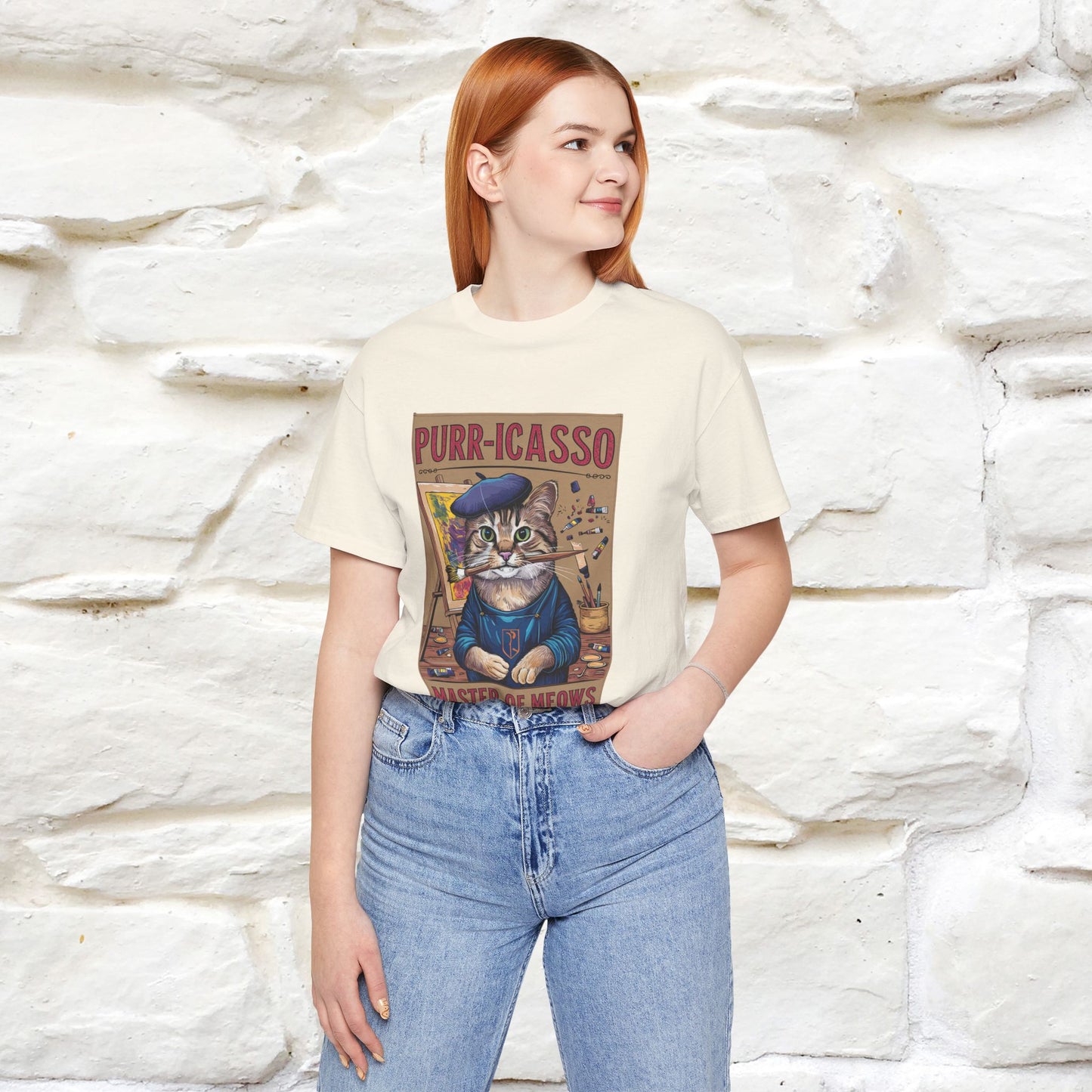 ''Purr-Icasso Masters Of Meows'' | CatT-Shirt | Nunu&Miao Studio