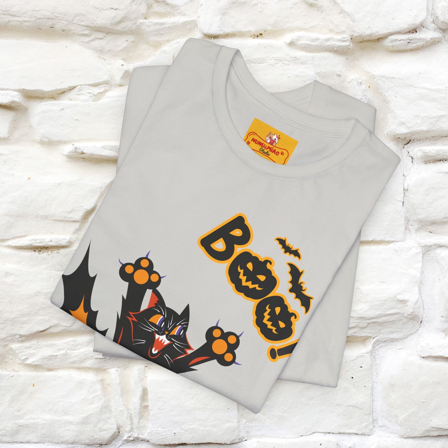 "Boo" Cat  T-shirt |Nunu&Miao Studio