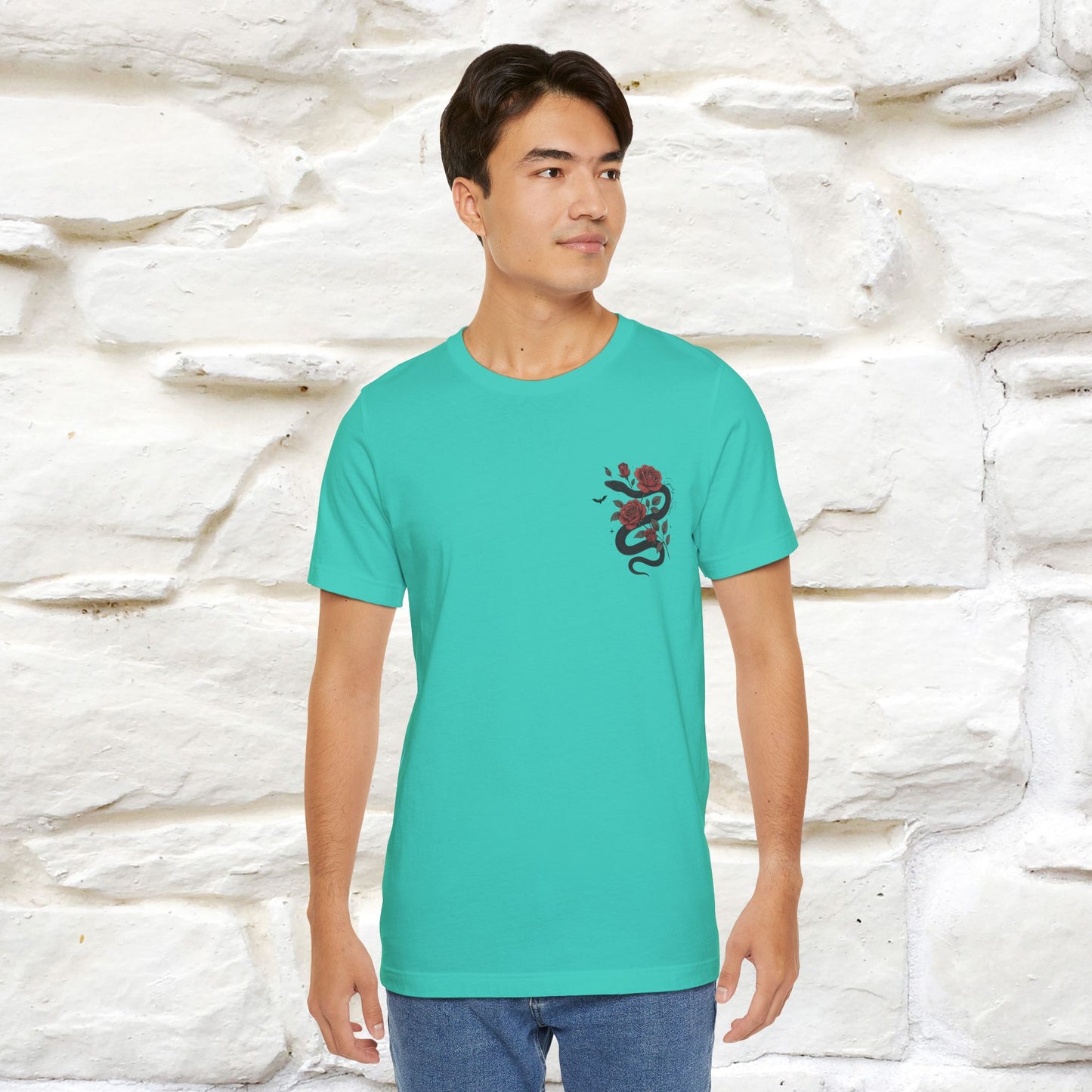 "The Rose and The Snake " Halloween T-shirt |Nunu&Miao Studio