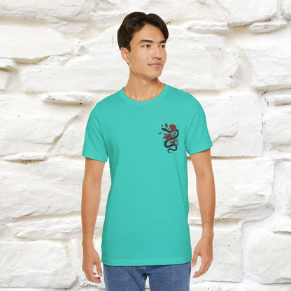 "The Rose and The Snake " Halloween T-shirt |Nunu&Miao Studio