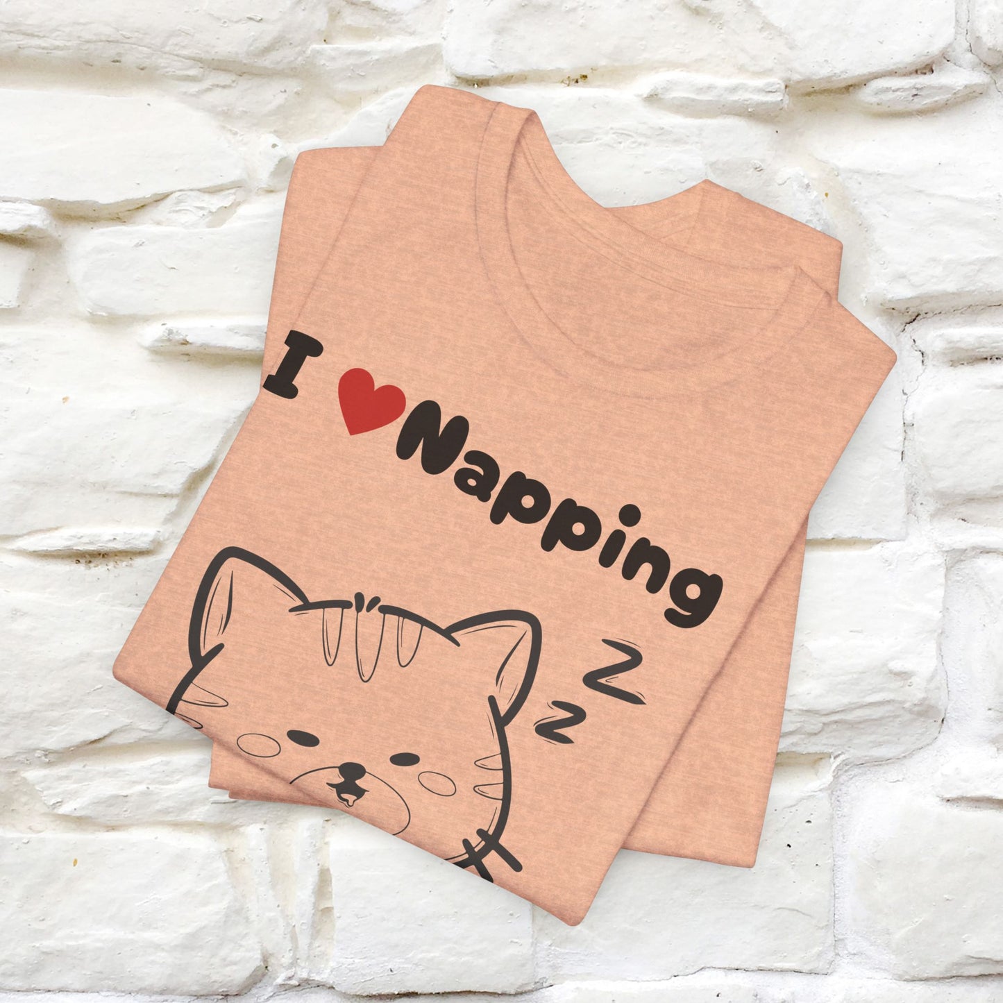 "I Love Napping" Cat T-Shirt for Men & Women | 100% Cotton* 🐾