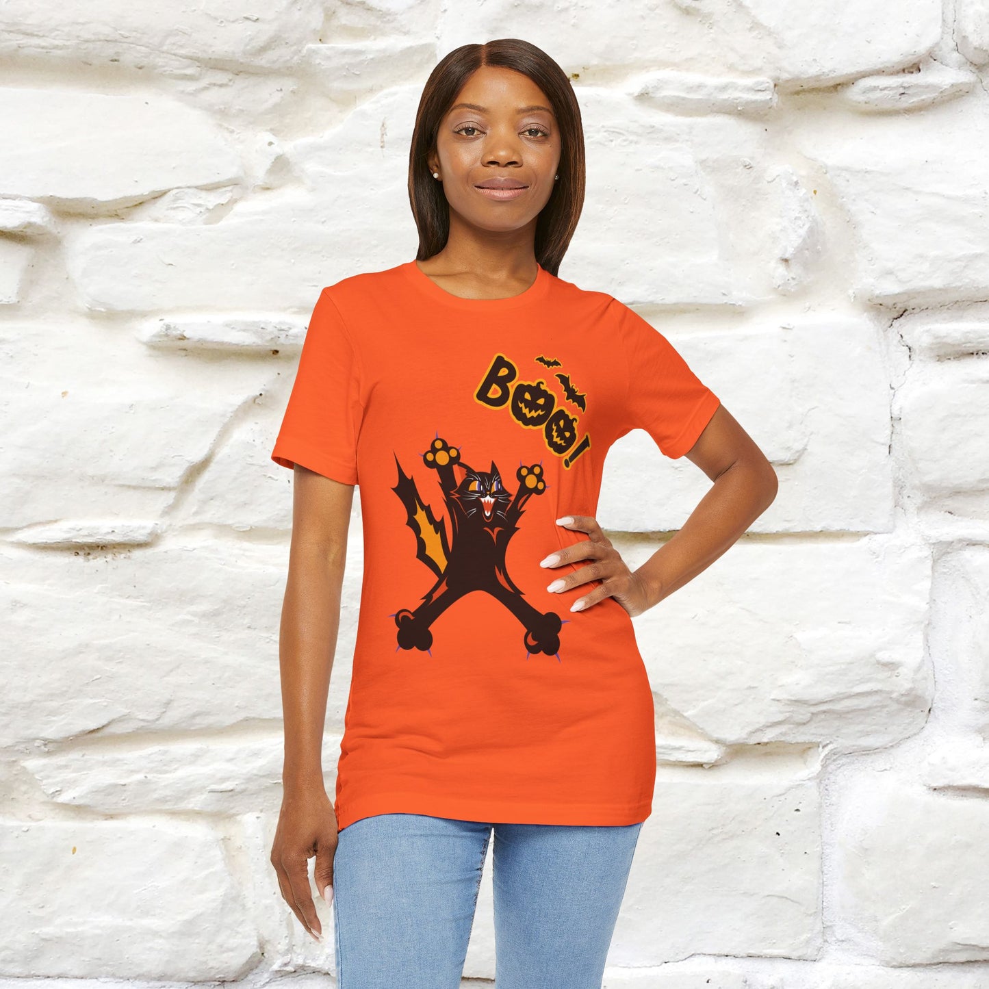 "Boo" Cat  T-shirt |Nunu&Miao Studio