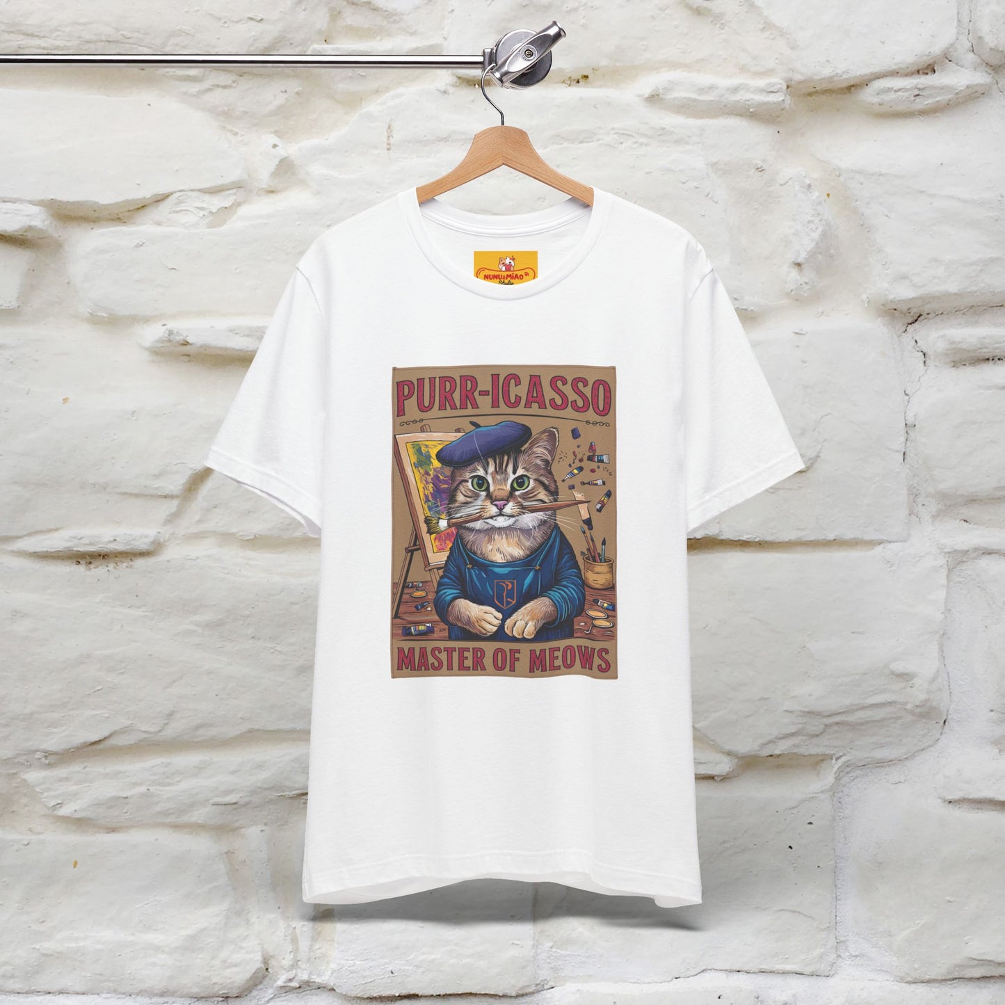 ''Purr-Icasso Masters Of Meows'' | CatT-Shirt | Nunu&Miao Studio