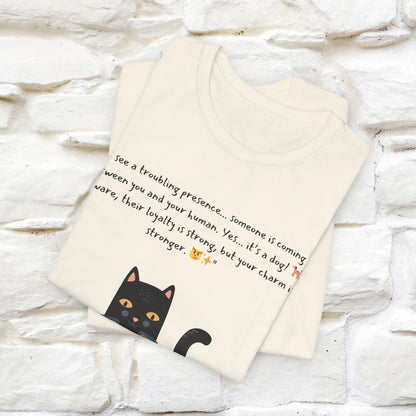 "The Cat's Tarot: Secrets Revealed" Cat T-Shirt for Men & Women | 100% Cotton*