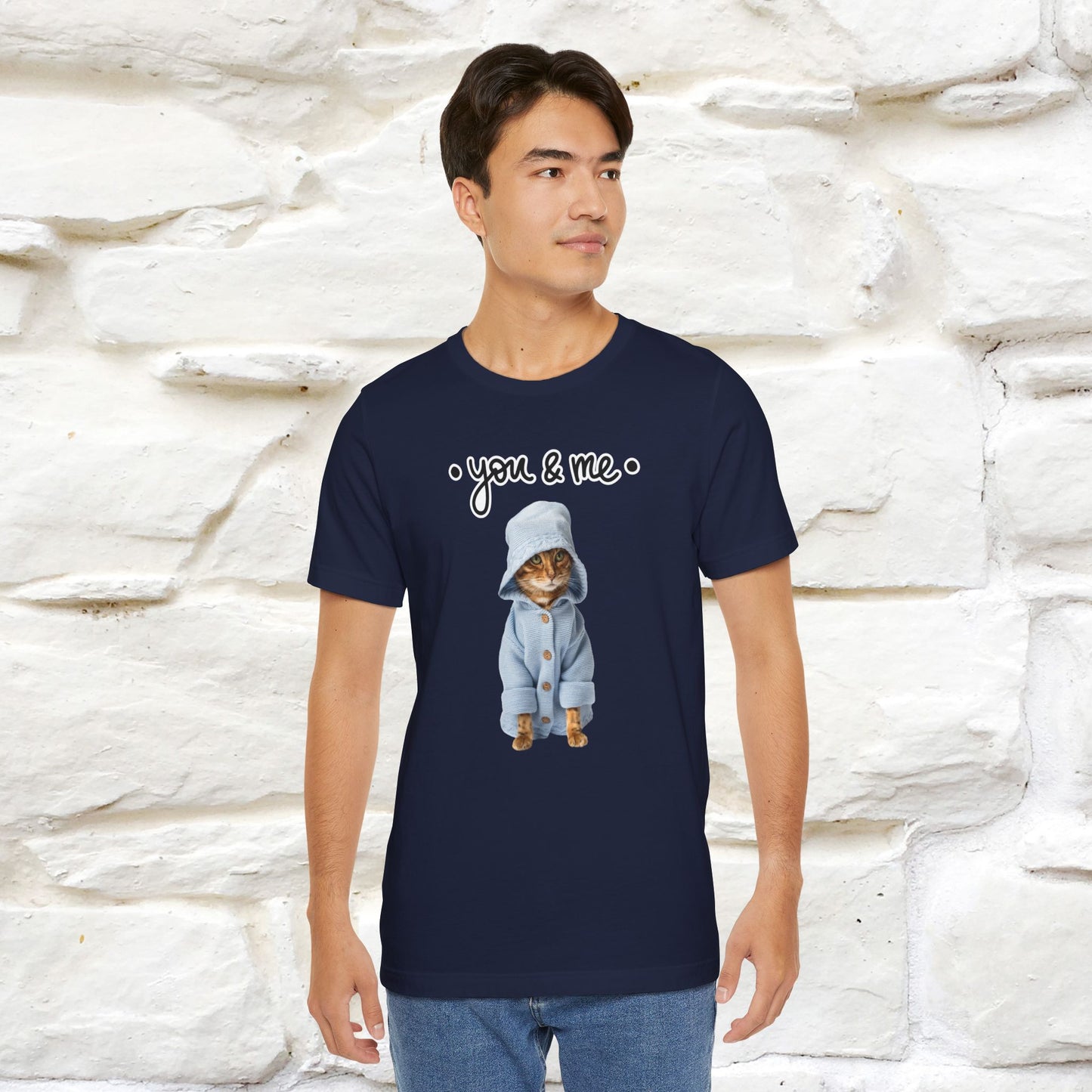 ''You And Me'  Cat T-shirt for Men and Women  100% Cotton*