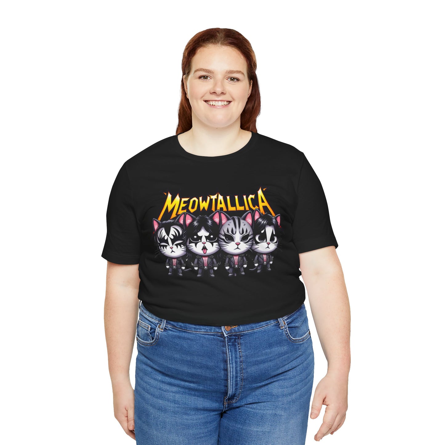 Meowtallica T-Shirt | Rock-Inspired Cat Tee for Men & Women | 100% Cotton*