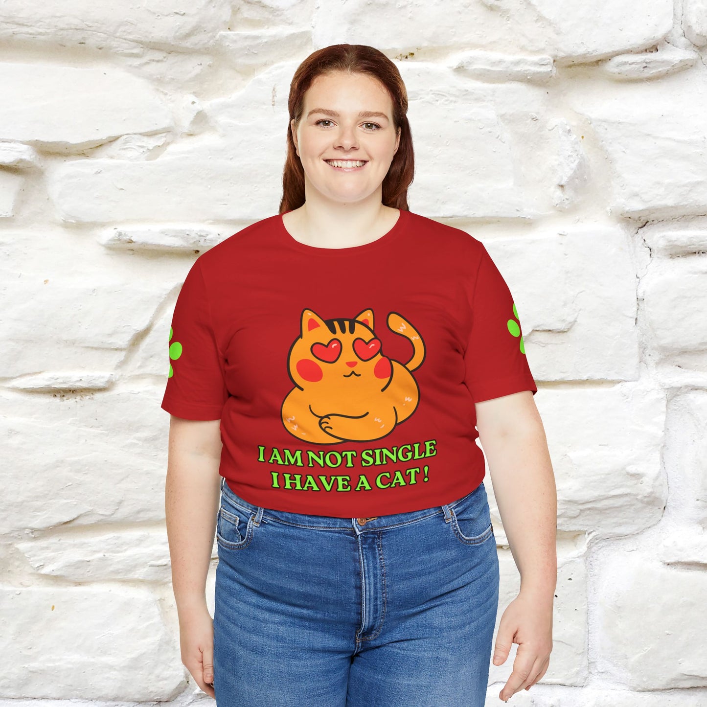 ''I’m Not Single, I Have a Cat'' |Cat Shirt | Nunu&Miao Studio - Nunu&Miao Studio