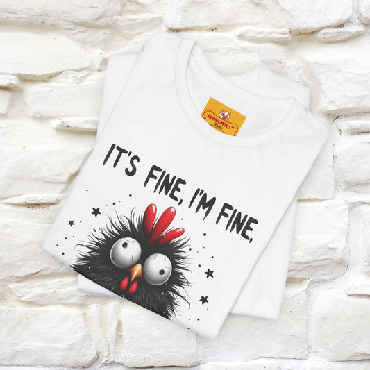 "Everything Is Fine" |Funny T-Shirt | Nunu&Miao Studio