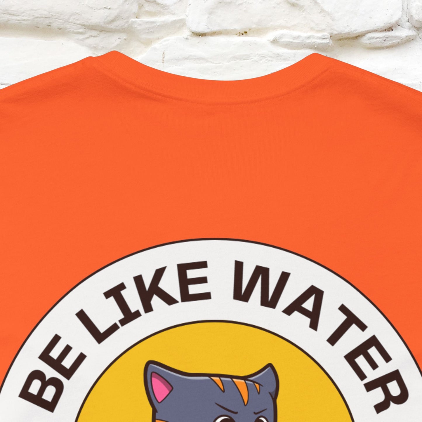"Be Like Water: Cattitude Master | Cat T-Shirt |Nunu&Miao Studio