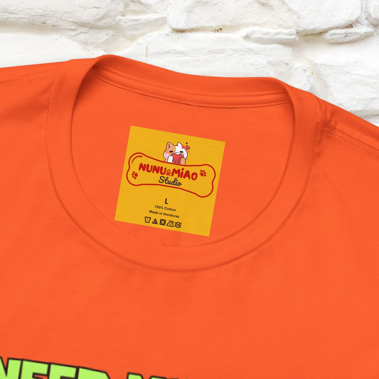 "I Need My Beer Right Meow!" Cat  T-shirt |Nunu&Miao Studio