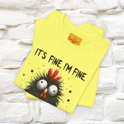 "Everything Is Fine" |Funny T-Shirt | Nunu&Miao Studio
