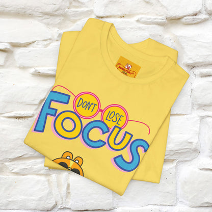''Don’t Lose Focus'' Cat T-Shirt | Nunu&Miao Studio