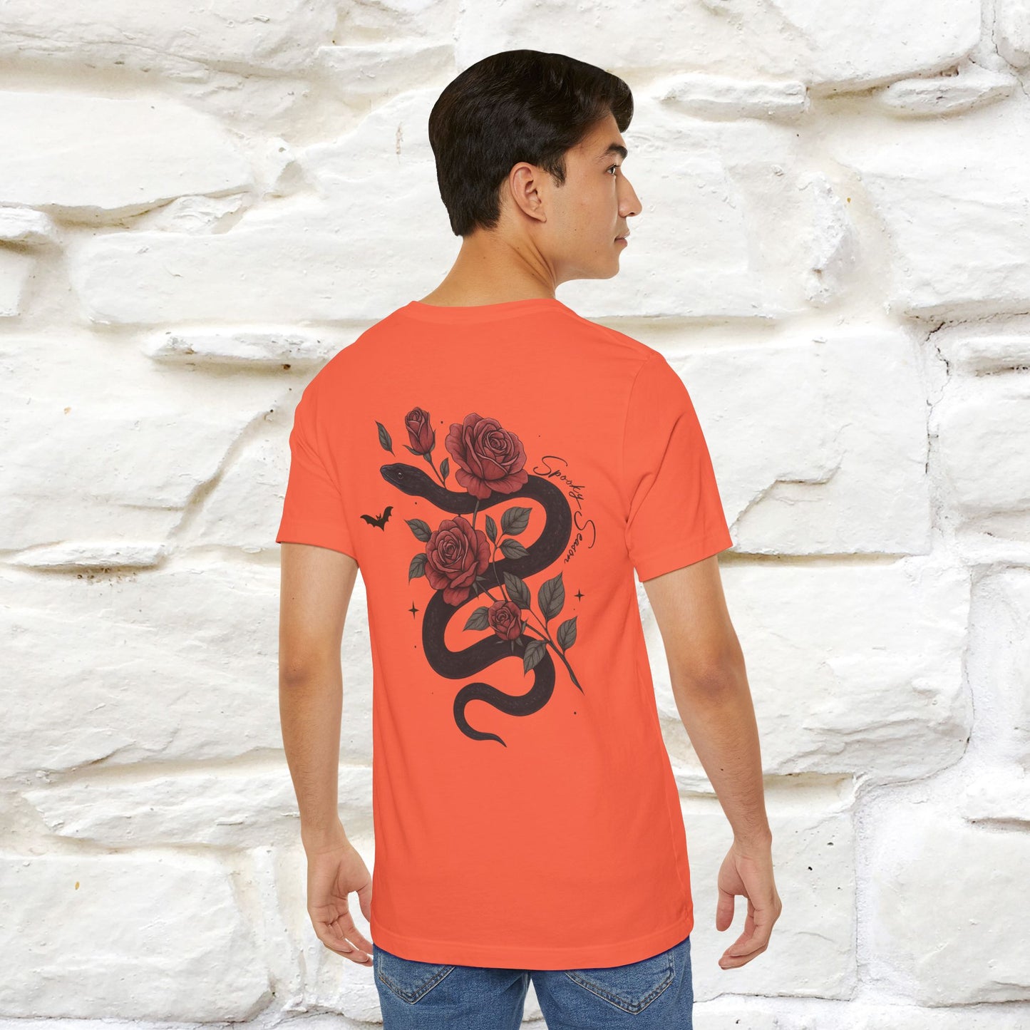 "The Rose and The Snake " Halloween T-shirt |Nunu&Miao Studio