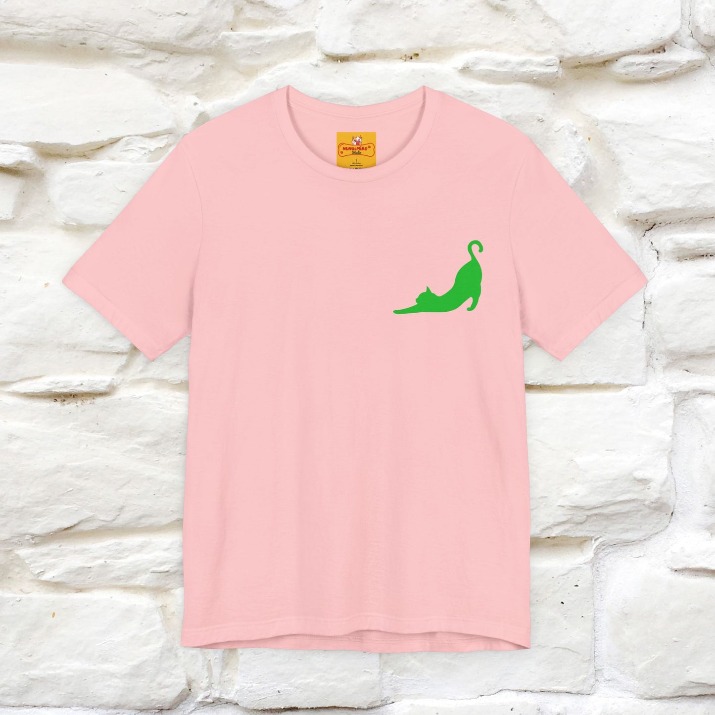 "Take a Deep Breath & Try All Over Again" Cat T-Shirt| Front & Back Design | Nunu&Miao Studio