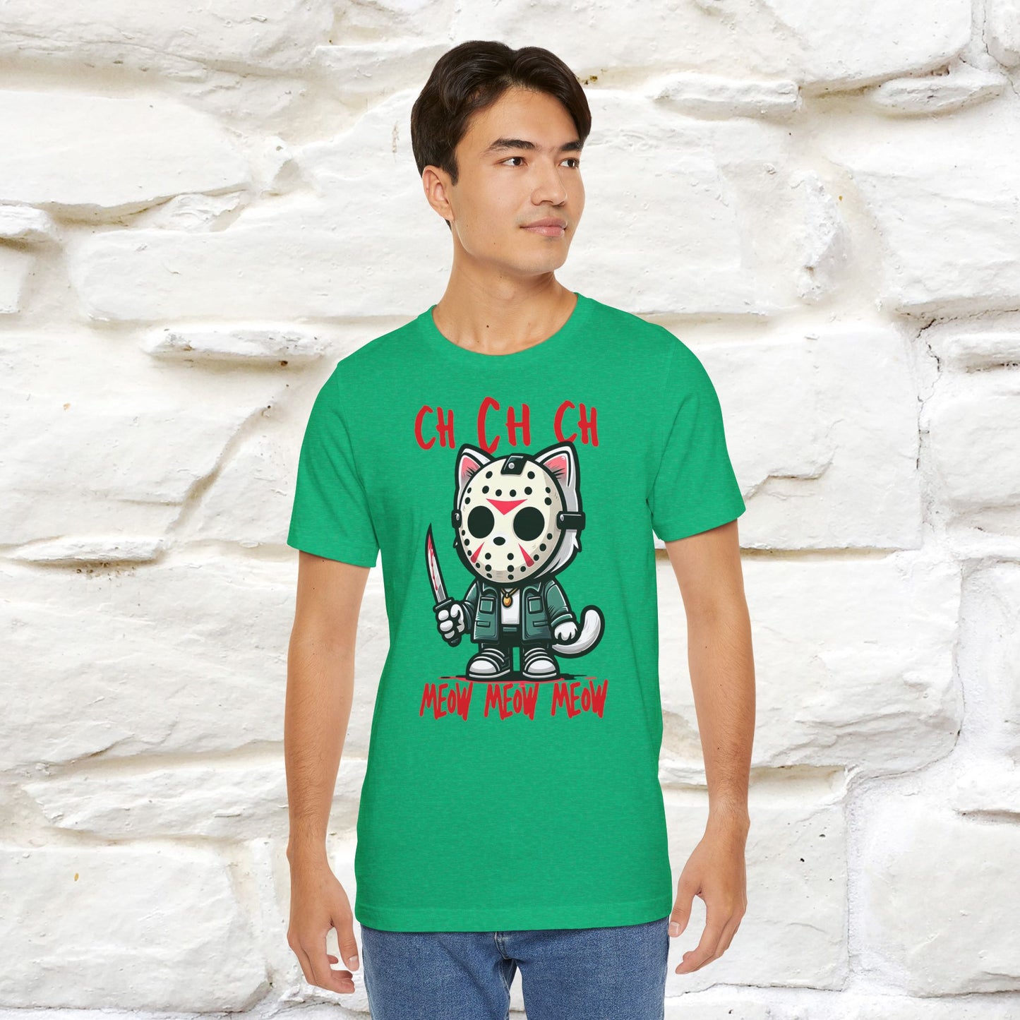 Paws N' Roses T-Shirt | Rock-Inspired Cat Lover Tee for Men & Women | 100% Cotton*