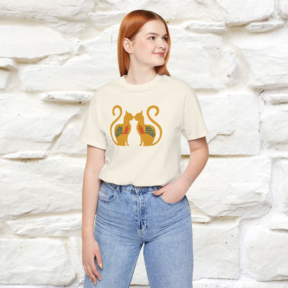 ''Power'' | Cat T-Shirt Front and Back Design | Nunu&Miao Studio