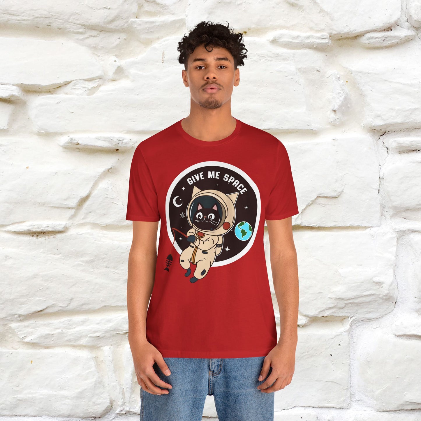 Give Me Space Cat T-Shirt for Men & Women | 100% Cotton* Funny  Tee