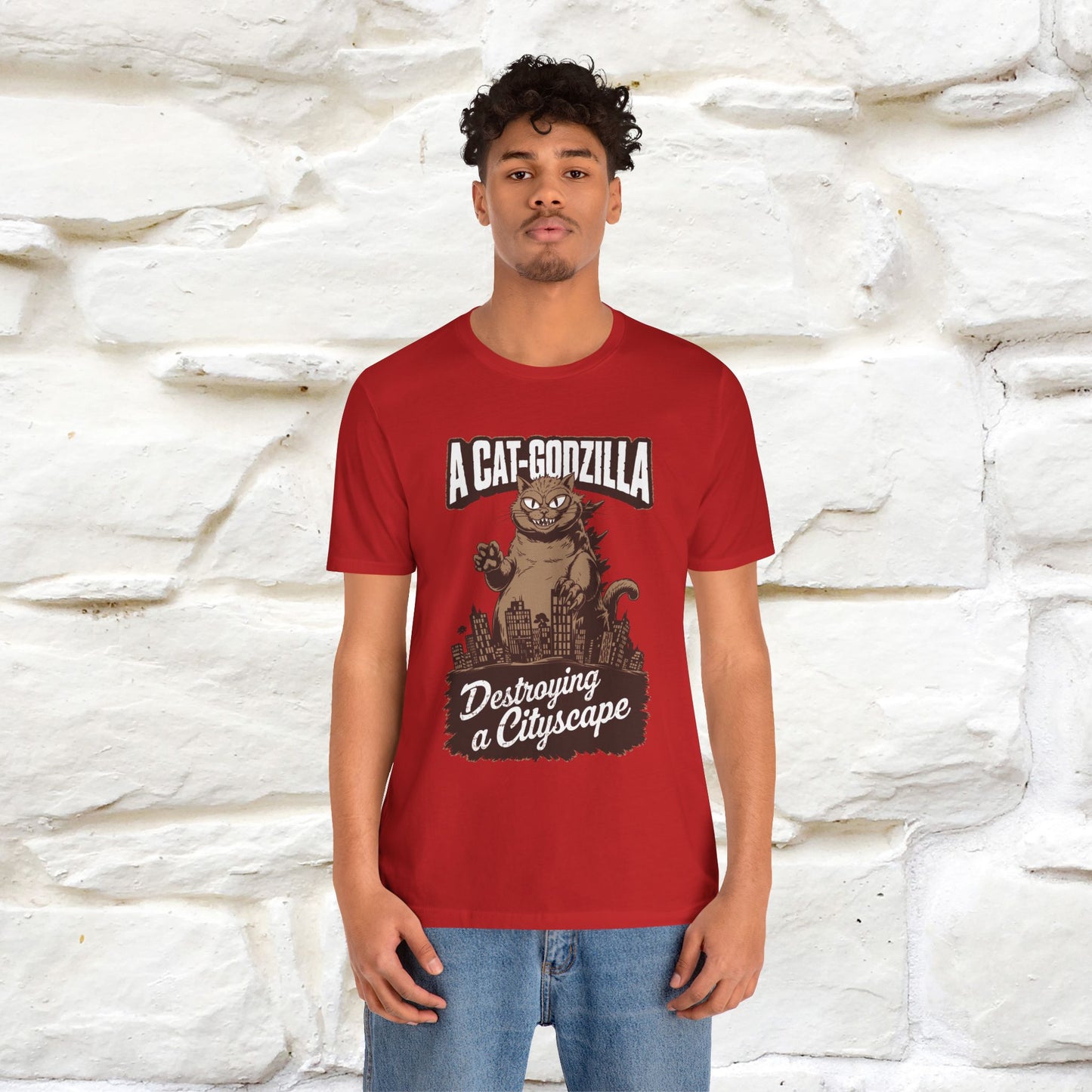 ''A Cat-Godzilla ''| CatT-Shirt | Nunu&Miao Studio